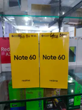 Realme note 60 6/128 garansi resmi