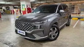 Pajak Panjang TDP 41JT Hyundai Santa Fe 2.2 8DCT Signature AT 2021 Abu