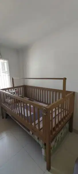 Ranjang bayi model belle bonus spring bed