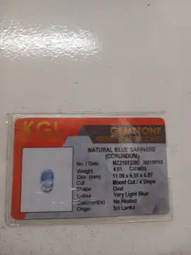 Natural Safir Srilangka