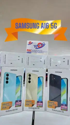 NEW SAMSUNG A16 5G RAM 8/256 GARANSI  RESMI 100%