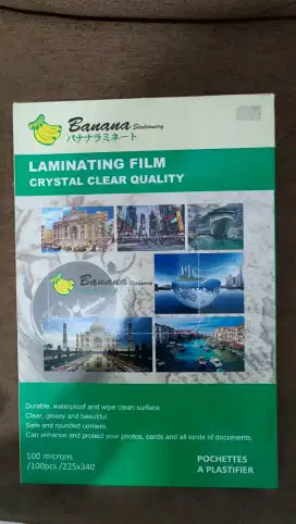 Kertas Laminating,spidol,plakban