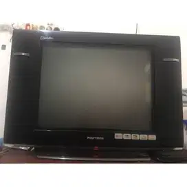 Tv poltytron 21 inch bekas