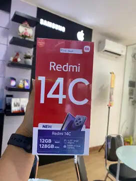 REDMI 14C 6/128 BLACK BARU MASIH TERSEGEL & BERGARANSI RESMI