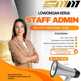 LOWONGAN STAFF GUDANG DAN ADMIN