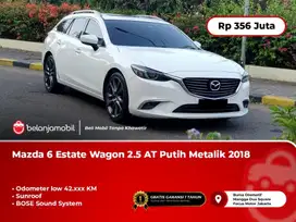 [ LOW KM ] Mazda 6 Mazda6 Estate Wagon 2.5 AT Putih 2018/2019