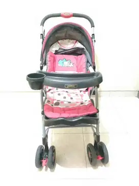 Dijual Stroller Kereta Dorong Bayi Merek Pliko Ranger 4 in 1 B/S 298 R