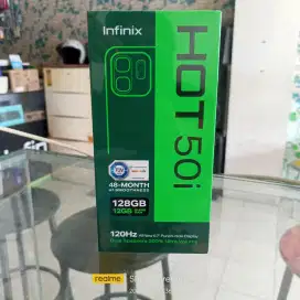 INFINIX HOT 50i 6/128 BARU garansi resmi 1th bisa TT atau Kredit