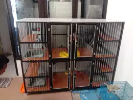 Kandang kucing alumunium