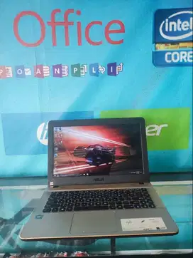 Laptop Asus X441M Ram 8GB SSD 128GB HDD 1TB Garansi