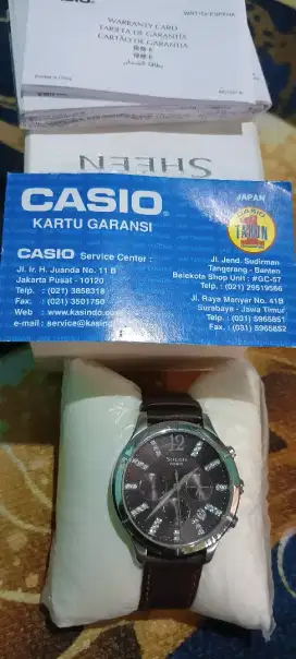 Di jual casio bersertifikat