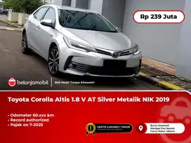 [WARRANTY] Toyota Corolla Altis 1.8 V AT Silver Metalik 2019/2020