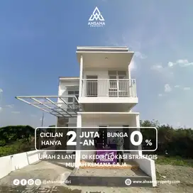 Dijual Rumah Estetik Pinggiran Kota Kediri