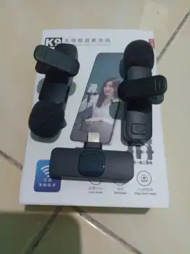 Mic Wireless Clip on K9 Tipe Jack iPhone