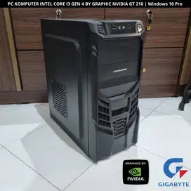 PC CORE I3 GEN 4 | NVIDIA GT  210 | RAM 6 GB DDR3L | WIN 10 PRO ORI