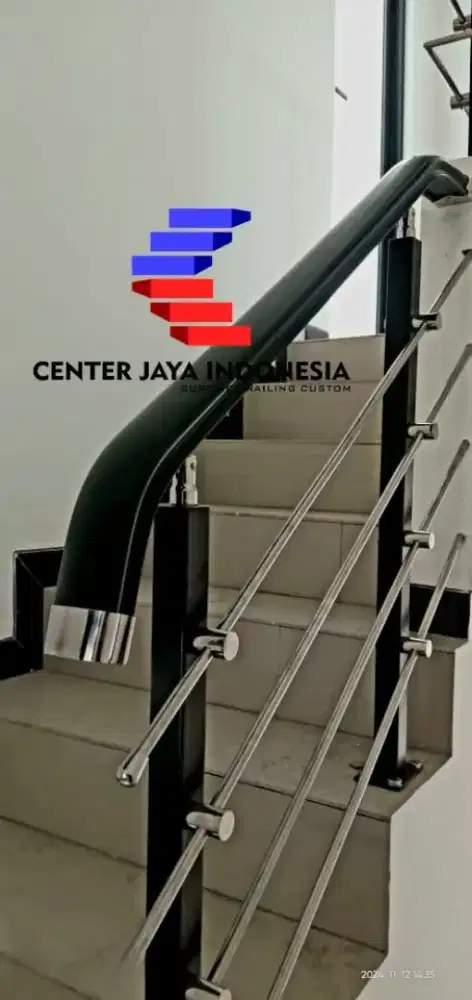 Railing Seri Hitam Jari Jari