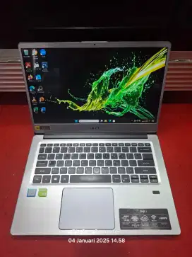 Acer Swift 3 Intel Core i7-8565U Ram 8GB Vga Nvidia MX150