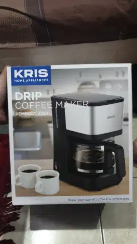 KRIS Drip Coffee Maker 600W 0.75liter