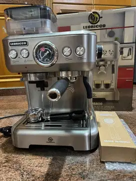 Mesin kopi espresso Leoricco with grinder