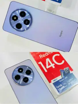 Kredit DP 0% Redmi 14C [Baru] Ram 6+6GB Rom 128GB Spesial Promo!