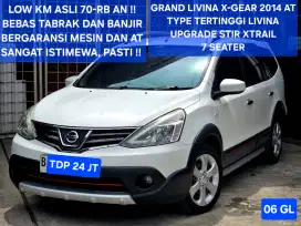 Nissan Grand Livina 2014 Xgear X-Gear AT model 2013 SV XV 2012 HWS