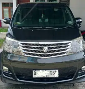 Alphard 2007 hitam