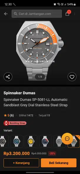 Jam Tangan Spinneker Dumas