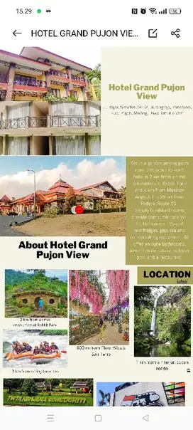 HOTEL GRAND PUJON BINTANG 3 MALANG  JATIM