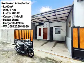 Kontrakan Rumah Baru Area Gentan Dekat Laweyan, Purwosari, Solo Baru