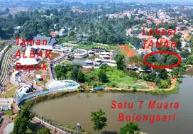 TANAH TAMAN ALBAR DEPOK TEPI SETU 7 MUARA BOJONGSARI