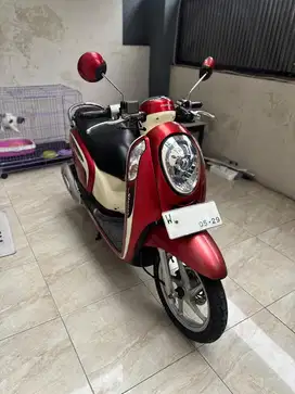 Honda Scoopy 2014 Merah Mewah Murah