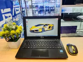 NOTEBOOK SEKOLAH ASUS X200M CELERON RAM 2GB HDD 500GB SIAP PAKAI