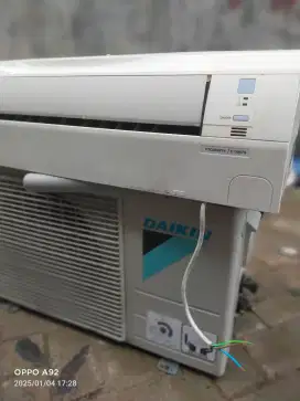 Ready unit Daikin r32 1 PK full ORI full freon