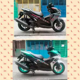 Dp 1.5jt Yamaha Aerox 155 Connected kredit murah