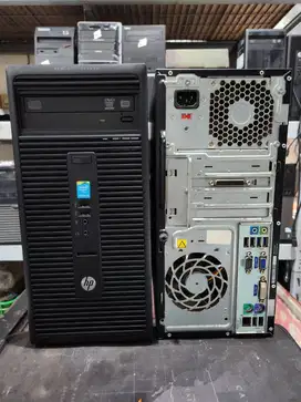 CPU HP CORE i5 4570 RAM 8GB SSD 256GB, PC BUILTUP HP, NORMAL SIAP PAKA