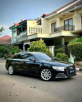 Audi A6 2.0 TFSI Hitam 2012 Tdp Ringan Orisinil Murmer Bu Antik Simpan