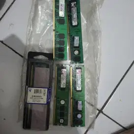 RAM DDR2 Bekas 1GB dan 2GB