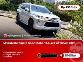 [ SUNROOF ] Mitsubishi Pajero Sport Dakar 2.4 4x2 AT Silver 2021/2022