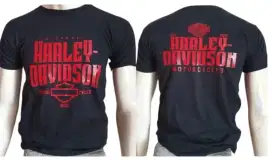 Kaos harley davidson motorcycle