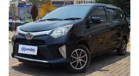 Pajak Panjang TDP 6,JT Toyota Calya 1.2 G Bensin-AT Hitam 2018