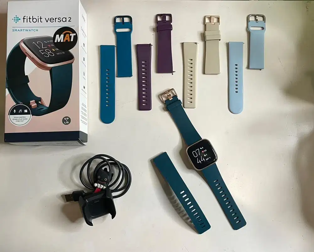 Fitbit Versa 2 Emerald & Copper Rose