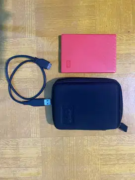 WD My Passport 2TB Red HDD Hardisk Eksternal External 2.5