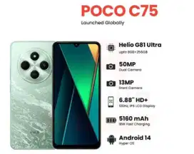 Poco C75 6/128 NEW, BUKAN REPACK