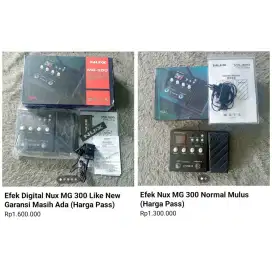 Efek Nux MG 300 Like New Stok 2 Unit