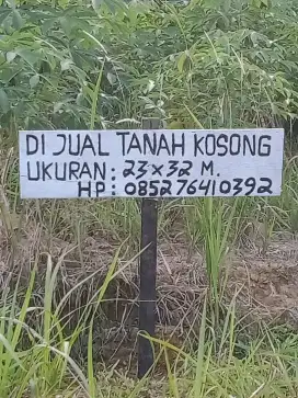 Dijual tanah kavlingan