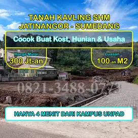 Jual Tanah Jatinangor Murah: 4 Menit Kampus UNPAD