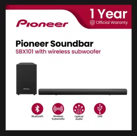 PIONEER SBX 101 SOUNDBAR bisa karaoke termurah