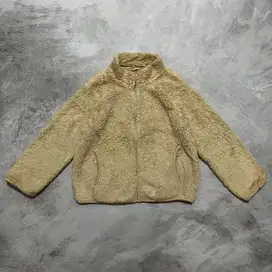 JAKET ANAK UNIQLO SHERPA POLAR BOMBER TEBAL ORIGINAL