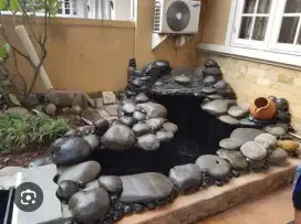 Kolam koi baru alam