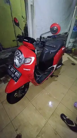 scoopy 2017 merah